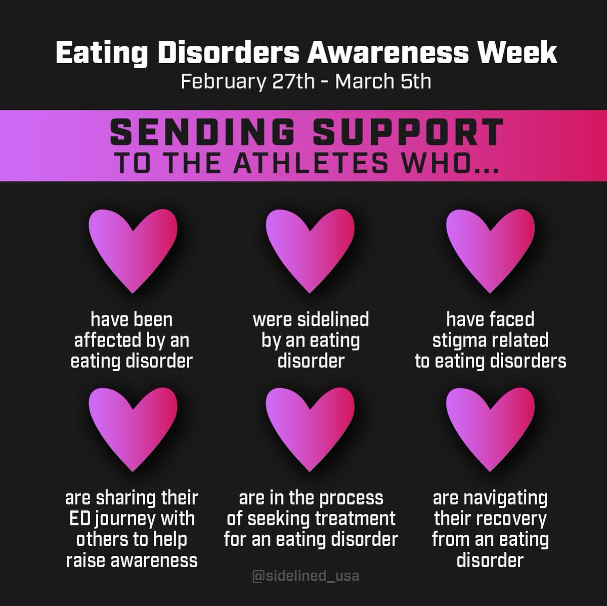 #EatingDisordersAwarenessWeek #EDAWeek2023