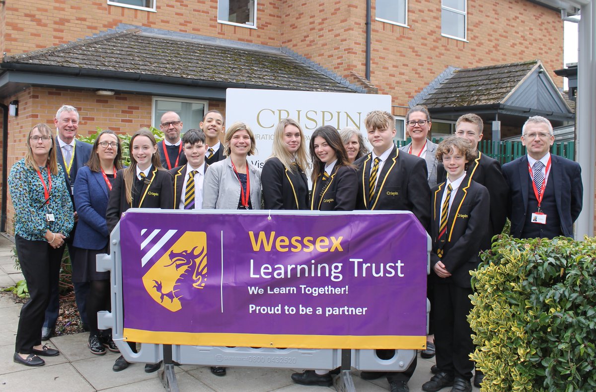 We are absolutely delighted to announce that today @crispinschool is officially partnered with Wessex Learning Trust!

Welcome to the Wessex family Crispin, we are so pleased you have joined us and very excited to start this partnership with you!

#TeamWessex