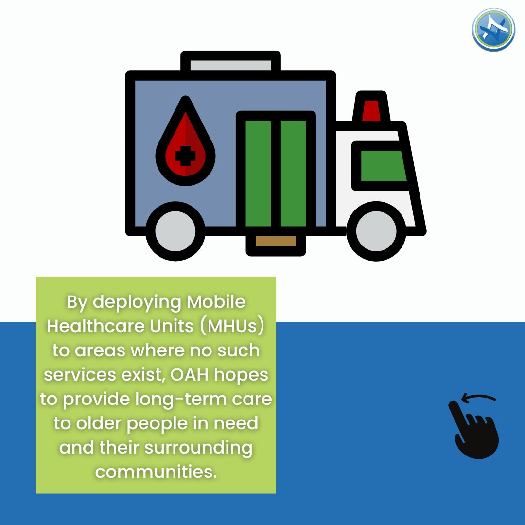 OahFamily's tweet photo. Let's come together to help make a difference in the lives of seniors around the world. Join us and become a volunteer today with Mobile Healthcare Units (MHUs) and help us reach our goals of providing long-term care to those in need.
#changingtheworld #oldage #SENIOR https://t.co/ojI7AblnY5