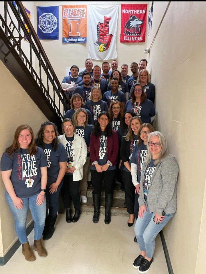 Thank you to this amazing team of leaders from the South Elgin Network! So proud of the work you are making happen in schools everyday!