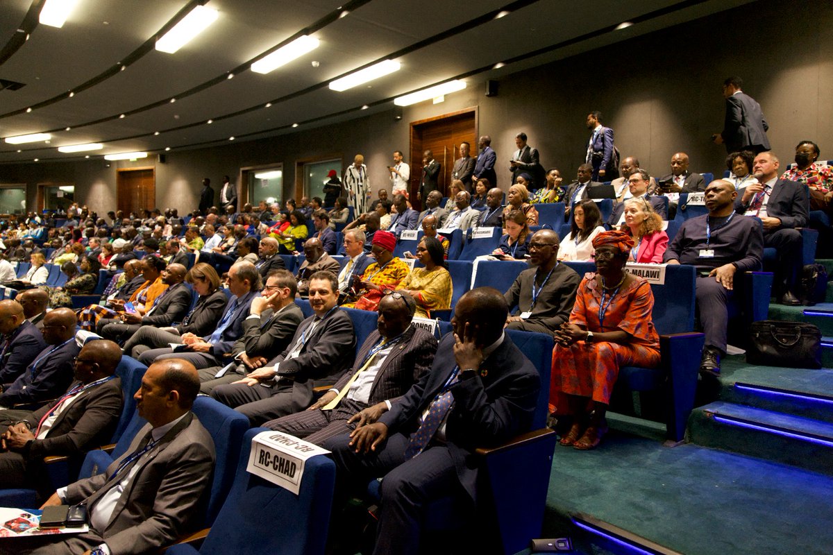 ONURDCongo's tweet photo. Organisé par @ECA_Official et le gouvernement du #Niger, le 9e #Forum régional africain sur le #développement durable vient de lancer ses travaux à Niamey par une cérémonie officielle, en présence d'@AminaJMohammed et des coordonnateurs résidents de l'@ONU_fr de toute l'Afrique. https://t.co/eBitTPTe8r