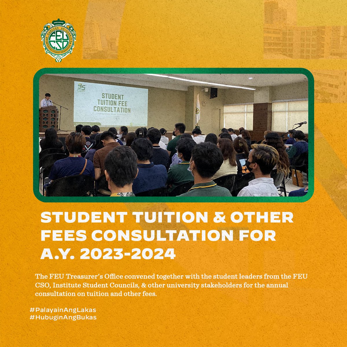 FEU Central Student Organization on Twitter: 