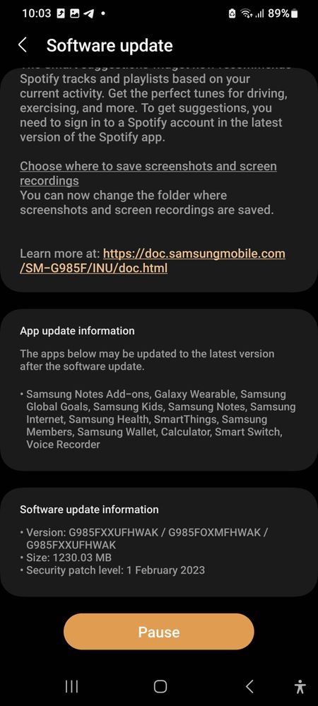 Samsung Galaxy S20 Plus One UI 5.1 Update - India #OneUI5_1 #GalaxyS20Plus