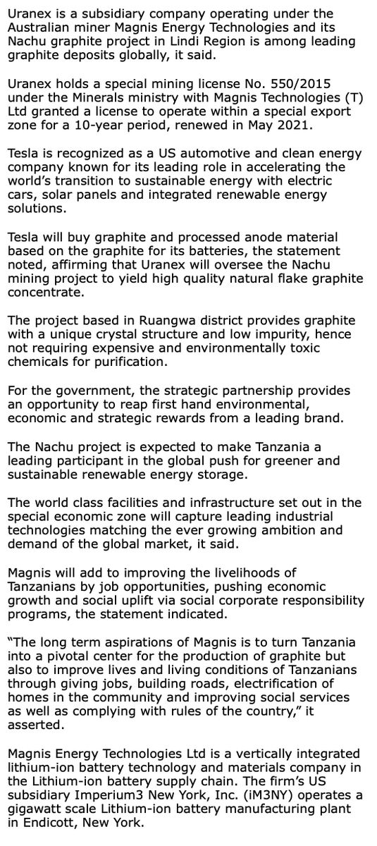 stringfellow__1's tweet photo. $mns $mnsef @magnisenergytec https://t.co/UOjKzWb5hE difficult tanzanian link to get into https://t.co/HsYtz0oegx