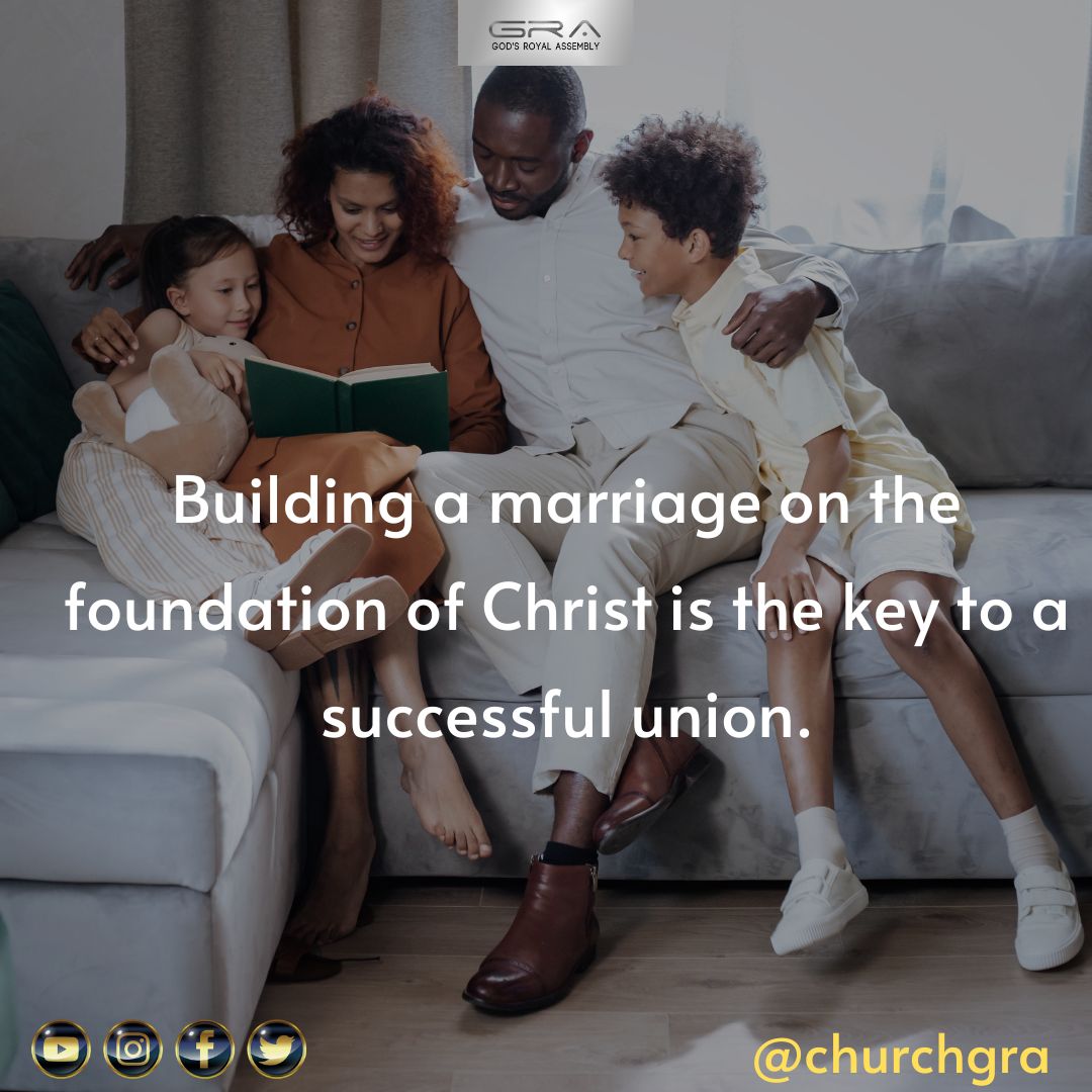 churchgra's tweet photo. #QuoteOfTheDay
When we put Christ at the center of our relationship, we are placing our trust in the One who knows us best and who has the power to transform our hearts and minds. A Christ-centered marriage is built on love and forgiveness.
#ThursdayTransformation #churchgra https://t.co/0WSiti8pWi