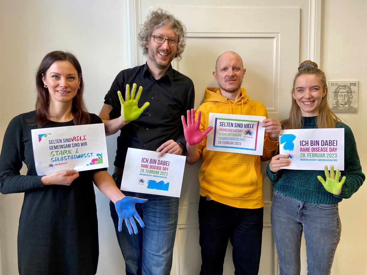 💜💙💚Das SE-ATLAS-Team sendet am heutigen #RareDiseaseDay2023 die besten Wünsche an alle Betroffenen und alle, die sich für #SelteneErkrankungen einsetzen und interessieren‼️🦓

#SeltenSindViele
#GemeinsamStark
#RareDiseaseDay
#TagDerSeltenenErkrankungen
@ACHSEeV