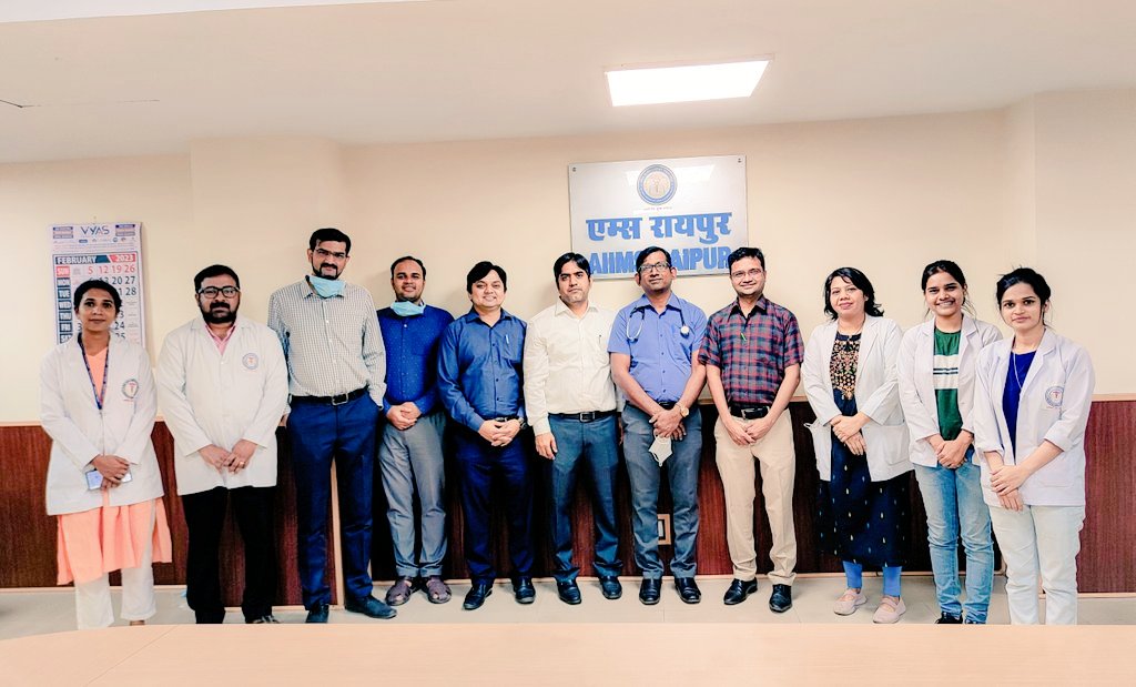 dr_rohitbadge's tweet image. Soon after First live related kidney transplant, AIIMS Raipur has done it&apos;s First deceased donor kidney transplant.
This is also first deceased donor kidney transplant at public sector hospitals in the state and First amongst all the new AIIMS in the country. Proud moment again.