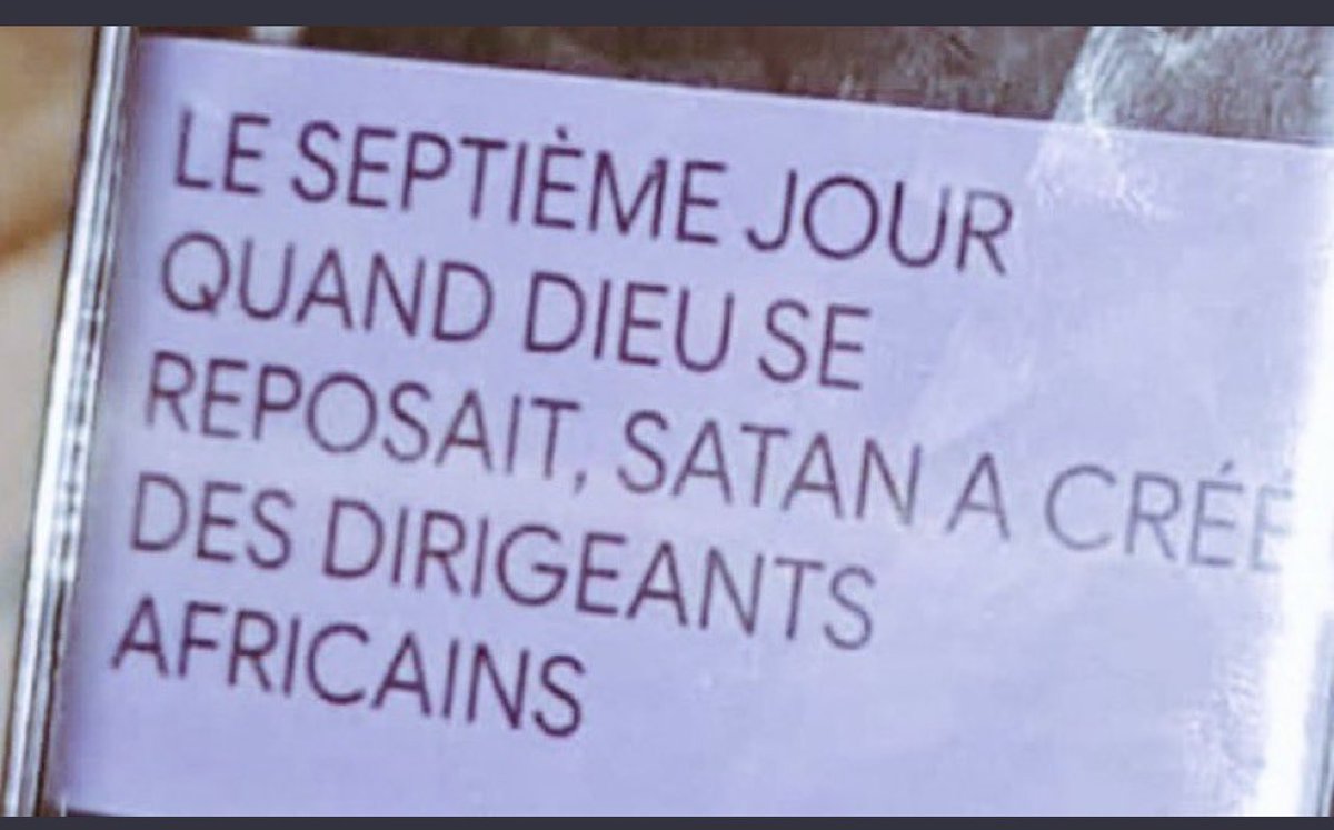 KobresTchele's tweet photo. D’accord ! https://t.co/X8Ke0q32vP
