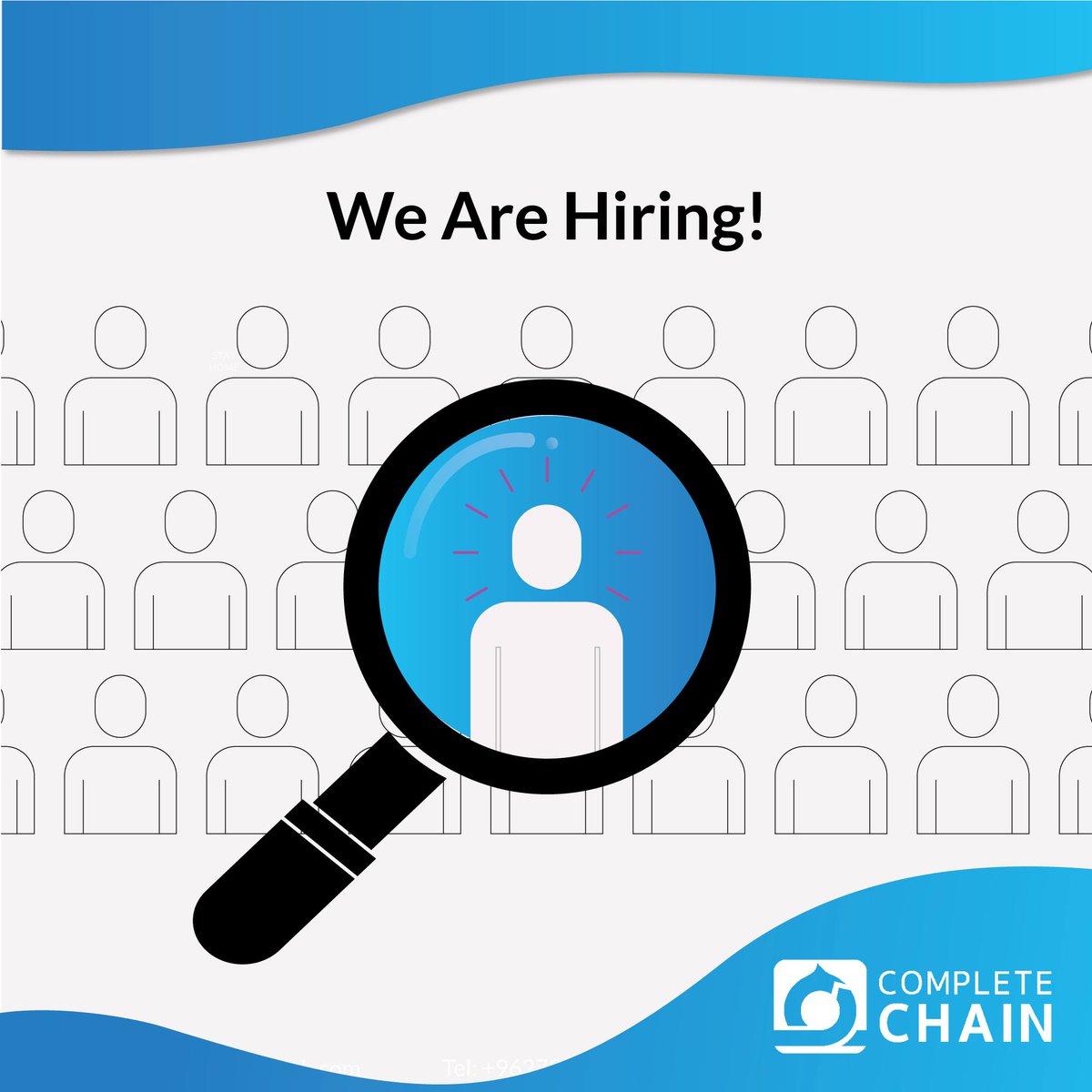 CompleteChain's tweet image. Job Vacancy, We are hiring a Software Test Engineer !

Join our team now by sending your C.V to:
( Jumana@completechaintech.com )

#jobhiring #Test_engineer #jobalert #jobseeking #vacancy