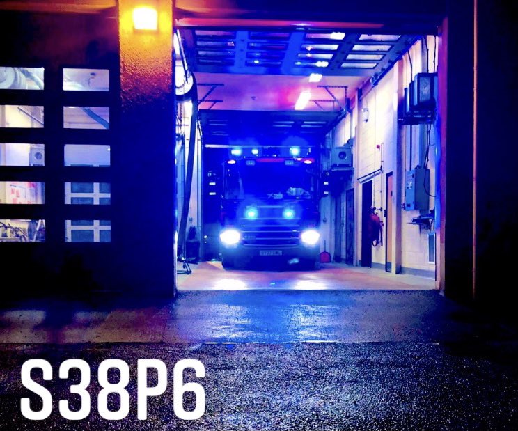 🚨Emergency call🚨 Crew were paged this morning at 05:04am (28.02.23) to an automatic fire alarm that had activated within Dundreggan power station.