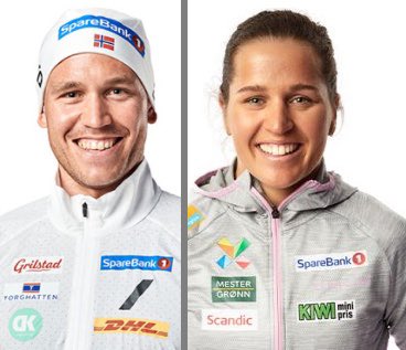 Pål Udnes Weng og Tiril Golberg 💧💧 #skiltvedfødselen <a href="/EinarTornquist/">Einar Tørnquist</a> @NRK_Sport