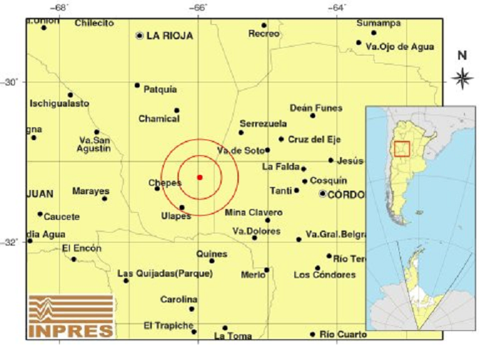 CarlosPazVivo's tweet photo. Sismo con epicentro en La Rioja se sintió en Córdoba https://t.co/81QkWxPDKX https://t.co/M6tvCadZPZ