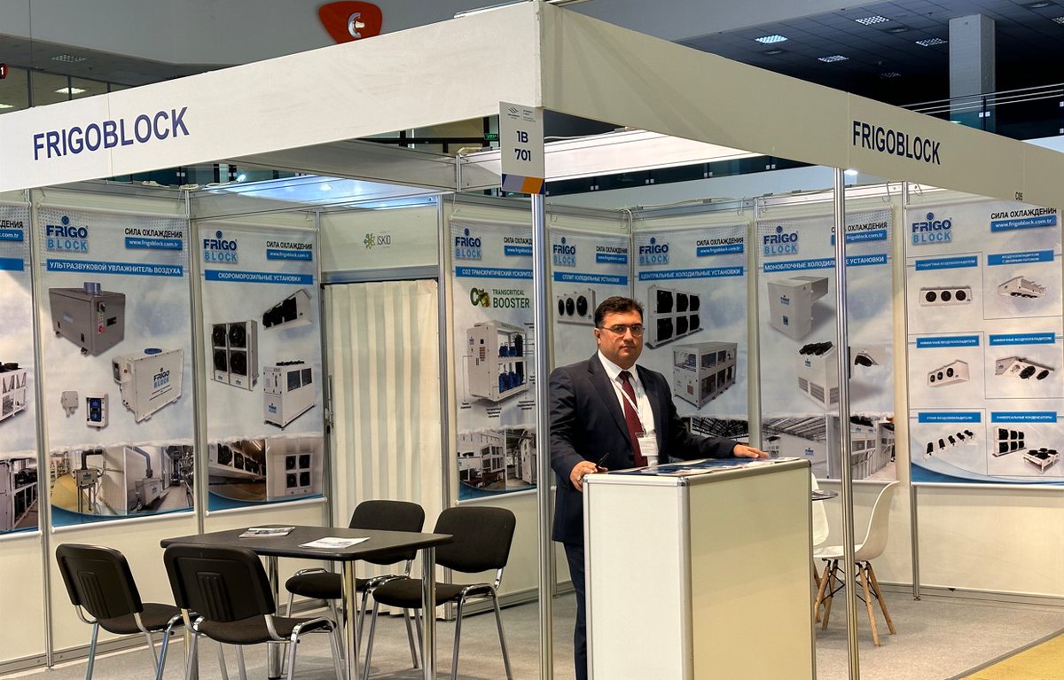 FrigoBlockTR's tweet photo. #ClimateWorld Exhibition #Moscow opens its doors today.

You can visit our booth at Expocentre Fairgrounds #Hall1 #Stand1B701 for getting more information about our commercial and industrial type of refrigeration systems.

We look forward to meeting you there. https://t.co/fz46Yl6mP3