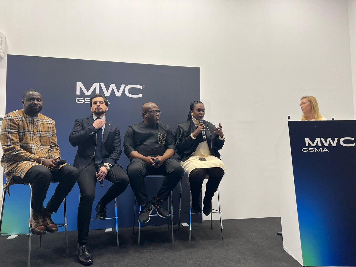 "The telco businesses have had amazing margins for decades, but you can't compare #fintech margins and telco margins. The separation of the #mobilemoney fintechs from the telco is out of necessity." - <a href="/aminatakn/">Aminata Kane</a> from <a href="/orange/">Orange</a> at #MWC23 #M4DatMWC