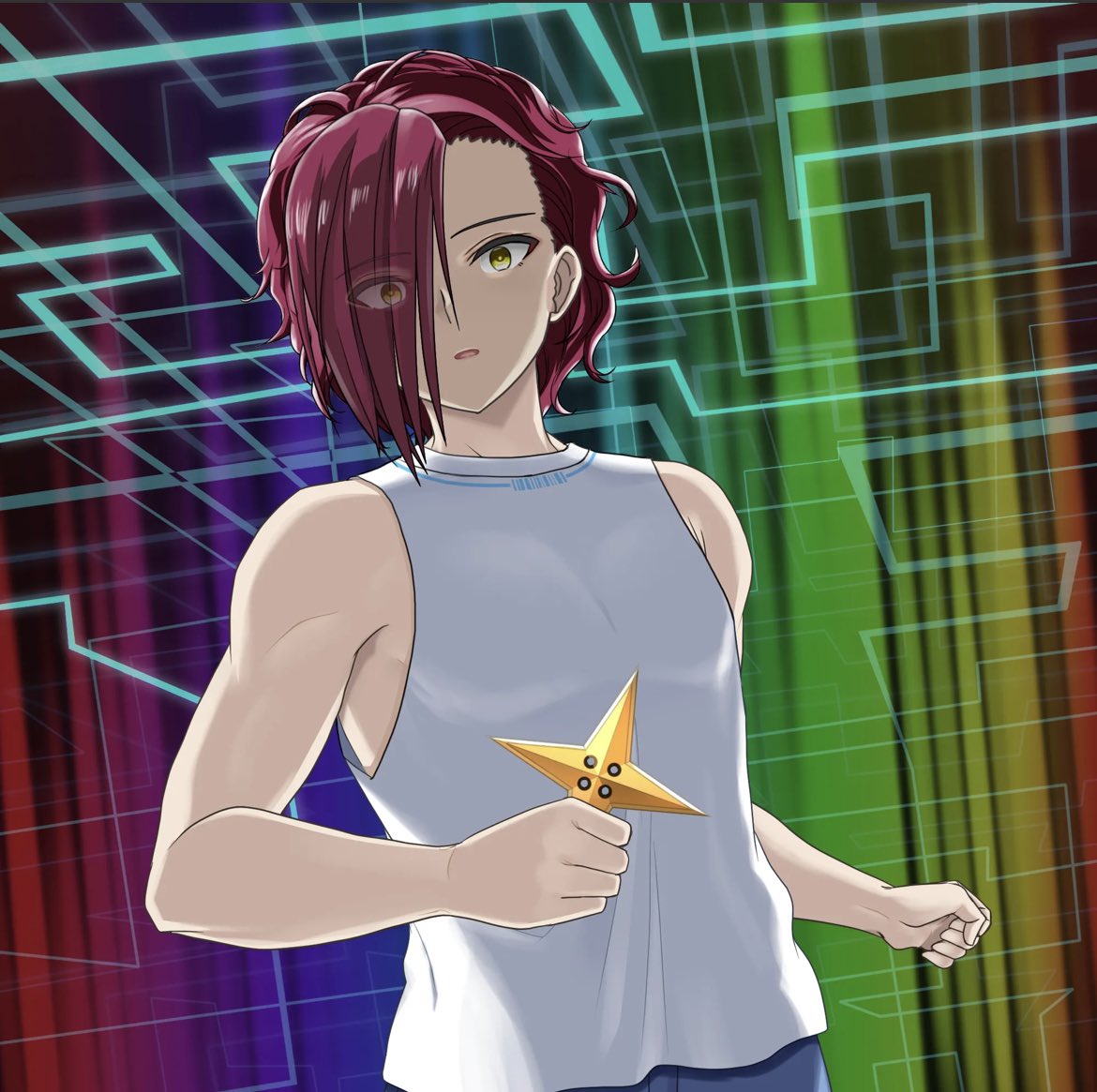 #Nijigen 男性キャラがエアドロされましたね😍
しかも虹背景ゲットーーーーーッ🌈
これは嬉しいーーーーーッ😆
運営さんありがとうございました😊