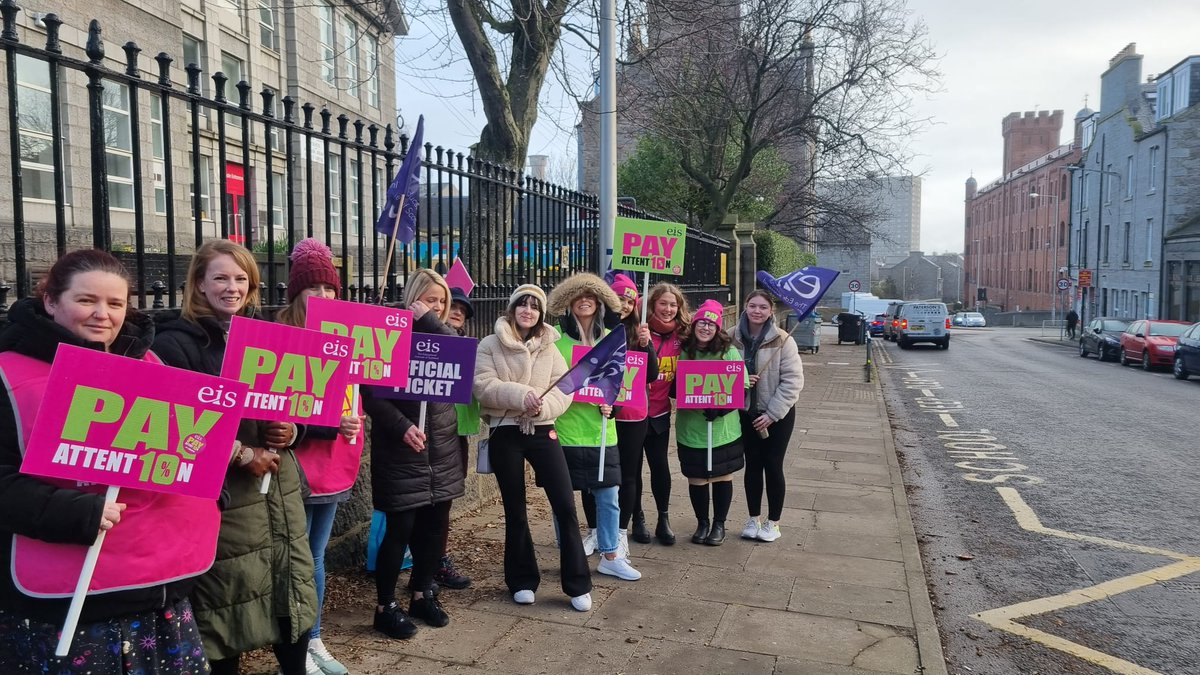 The only thing that will settle this dispute is an improved offer to Scotland's teachers, one that is both fair and affordable to them. #PayAttention #EISStrike