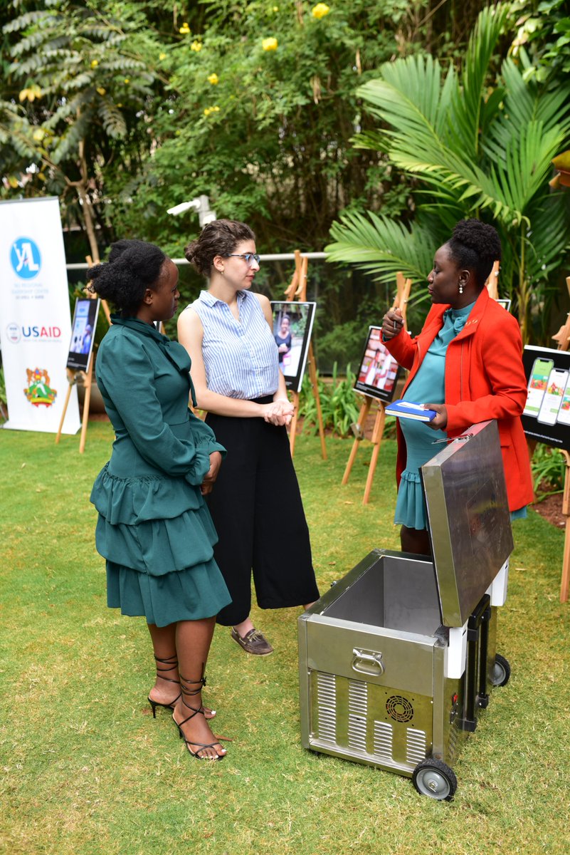 Our Cohort 33 alumna @poshgero showcasing her innovation, Vaccibox a small, portable, solar-powered fridge that stores and transports vaccines. She is the first Kenyan to be awarded the Royal Academy of Engineering’s Africa Prize for Engineering Innovation.
#YALITransformation