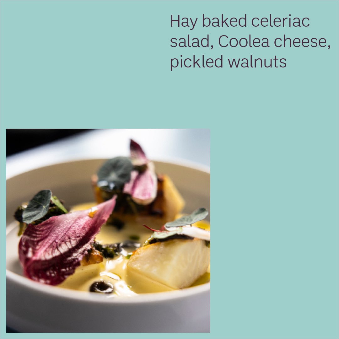 Celeriac can be a seriously underestimated dish and our hay baked celeriac is something extra special 🤤  It's actually Goran's (our general manager) favourite dish that we do! Book a table at orwellroad.com