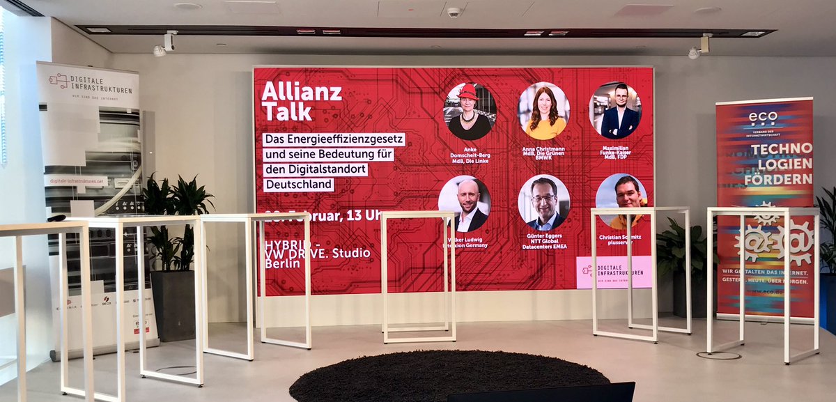 ⏰ Um 13 Uhr startet unser #AllianzTalk zum #Energieeffizienzgesetz mit <a href="/annachristmann/">Anna Christmann</a> <a href="/anked/">Anke DomscheitBerg (bsky: @anke.domscheit-berg.de)</a> <a href="/NZippelius/">Nicolas Zippelius</a> <a href="/max_fksr/">Maximilian Funke-Kaiser</a> <a href="/mesarosch/">Robin Mesarosch</a> <a href="/guenter_eggers/">Günter Eggers</a> <a href="/V_Ludwig/">Volker Ludwig</a> @_AlexanderRabe_ 

📽 Hier geht’s zum Livestream: Go.eco.de/EnEfG