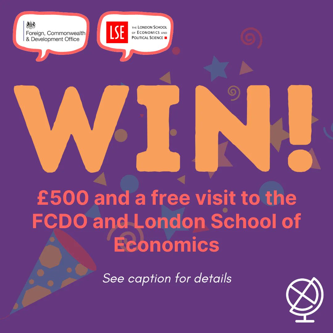 The FCDO and LSE present their 'Next Generation Economics Competition'- for 14+ year olds, closing on the 8th May. Click here 👉 to find out more! buff.ly/2KyXwde @LSEnews @LSEEcon @FCDOGovUK @hubequalrep #economicscompetition #schoolcompetition #competition