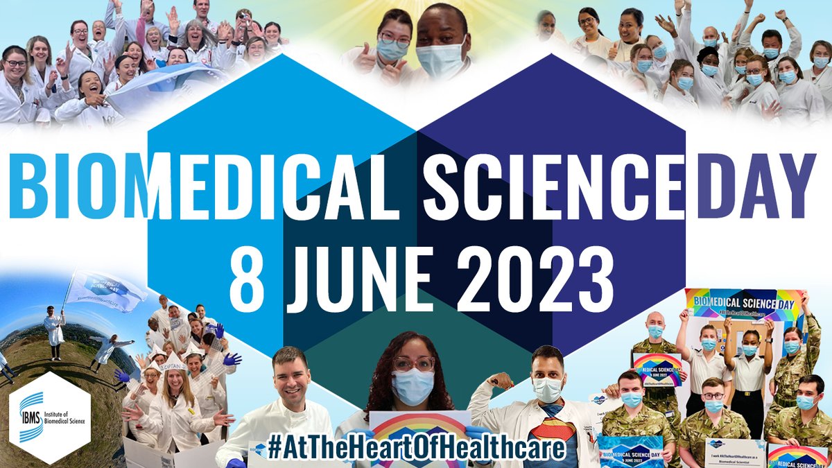 SAVE THE DATE! This year's Biomedical Science Day will be held on 8th June. We'll be giving our amazing members #AtTheHeartOfHealthcare rolling updates about the best ways to get involved. ibms.org/biomedical-sci…