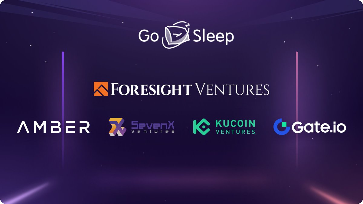Gosleep (@gosleep01) on Twitter photo 2023-02-28 11:59:32 😍Fantastic news!😍 🙌 We are thrilled to announce that Gosleep has secured investment led by @ForesightVen. Other investors include CCC Capital, Ambergroup, @SevenXVentures, @KuCoinVentures and @gate_labs 🙏Thanks for supporting us as we keep innovating in Web3 😍Fantastic news!😍 🙌 We are thrilled to announce that Gosleep has secured investment led by @ForesightVen. Other investors include CCC Capital, Ambergroup, @SevenXVentures, @KuCoinVentures and @gate_labs 🙏Thanks for supporting us as we keep innovating in Web3