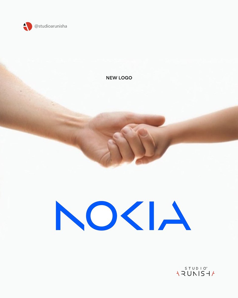 studioarunisha's tweet image. NOKIA just dropped it's New Identity to match up today's industry and branding culture, let us know your opinions about it?
#studioarunisha #visualdesignstudio #GraphicDesign #Nokia #NokiaLogo #branding #logo #rebranding #identity