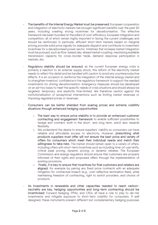 Eurelectric's tweet image. 🇪🇺's electricity #MarketDesign is currently under discussion in Stockholm 🇸🇪 at the 1st @sweden2023eu #EnergyCouncil

Together with major EU energy trade associations, we have released a joint statement on the priorities for reform.

Read it here
👉 cdn.eurelectric.org/media/6382/joi…