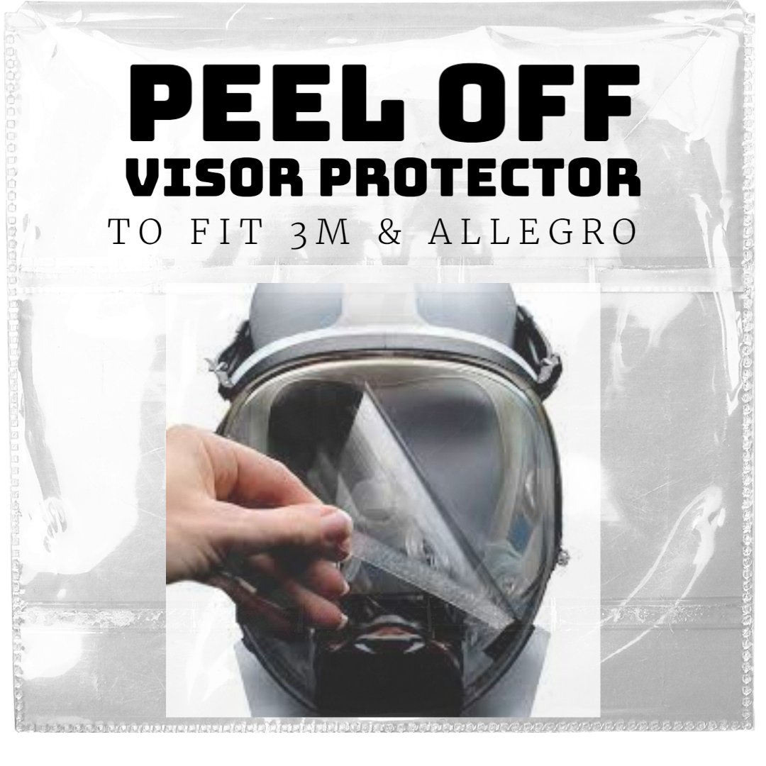 RedLetterSupply's tweet image. Peel off Visor Protector to fit 3M mask and Allegro Supplied Air mask ⁠
⁠
In stock now ⁠
⁠
#redletterie #allegro #3mmask #visorprotector #peeloff #redlettersupplies