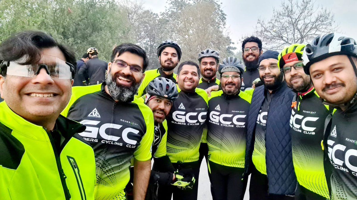 Thank you #teamgcc without you it wasn’t going to be possible!!! #pakistancyclingleague #cycling #cyclinglife