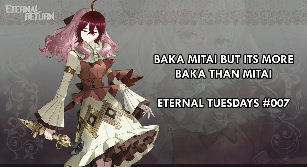 KishiwariHansel's tweet photo. LIVE NOW! ETERNAL TUESDAYS! AUGH! AWOOGA
Duos and maybe some solo matches! Live on Twitch Baby!! #HanseLive #Vtuber #ENVtuber #twitch #EternalReturn #EternalTuesdays
Link to live: https://t.co/6JVILIcLOs https://t.co/NwAhJMU0Kl