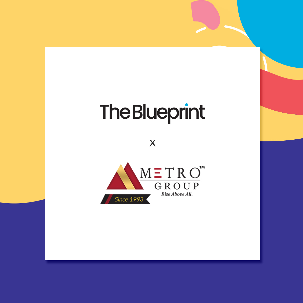BluePrint_Asia's tweet photo. We are grateful to welcome Metro Group, which provides a higher standard of living and has over 25 years of expertise with a successful history of innovation, customer happiness, and sustained growth.
We believe we have an amazing path ahead of us.
#TheBlueprintAsia #MetroGroup https://t.co/3GQ3hGNxwA
