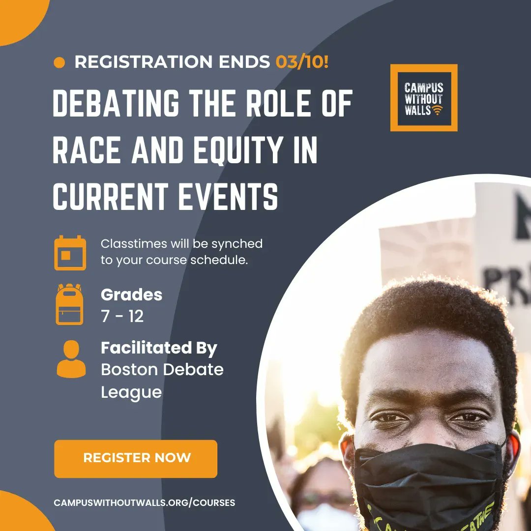 Through this engaging and exciting course, students will participate in discussions on current events through the lenses of the Constitution and other historical artifacts, such as Jacob Lawrence’s “Struggle” art series. 

buff.ly/3YBUdT1