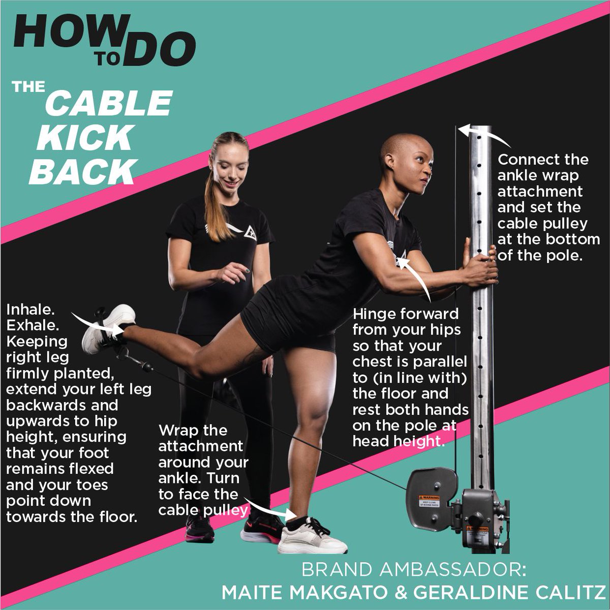 Trifocusfitness's tweet image. How to do the Cable Kick Back

Cable kickbacks target the glutes, isolating all 3 muscle groups (gluteus maximus, medius, minimus) to "kick" the leg back.

Learn More🤓

trifocusfitnessacademy.co.za/all-personal-t…
#trifocusfitnessacademy #howtodo #cablekickback #kickback #glutes #gluteexercises