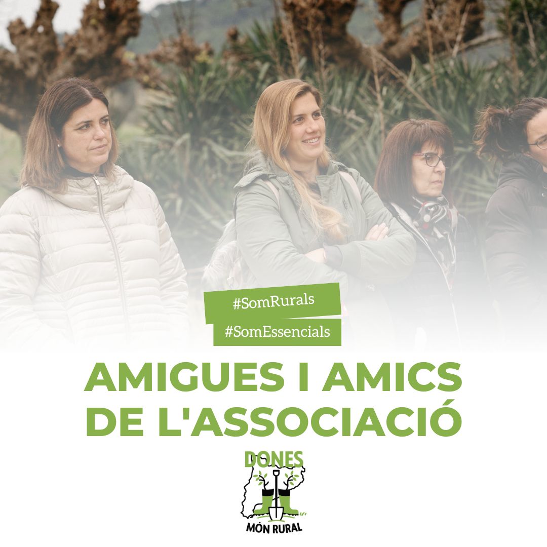 DonesMonRural's tweet image. 👩🏼‍🌾T'agradaria poder participar en les sortides i trobades que organitzem i estar al dia de l'Associació, però no et dediques al #sectorprimari o al #mónrural?

Fes-te amiga/amic de #DonesMónRural!

És molt senzill! Per més informació 👉🏼info@donesmonrural.cat  

📷: Marta Ribes