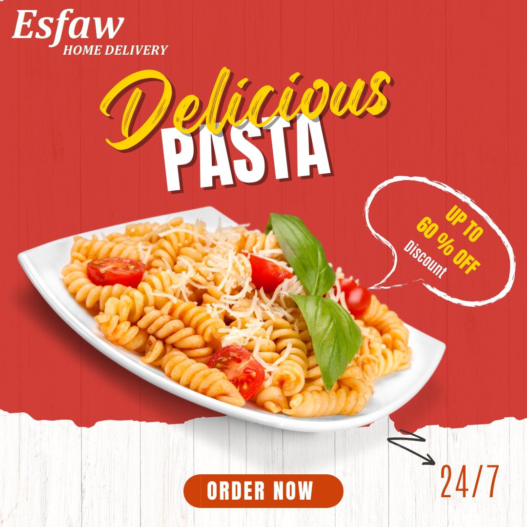 Esfaw1's tweet photo. You don't need a silver fork to eat good food. so order now your today's meal.
Get Food Home Delivery at Restaurant Price with @Esfaw1 

Download now
@twitter
#esfaw #pasta #pastalover #cheese #pastatime #trending
#twitter #ShubmanGill #Indoretest #PushpaTheRule #ISRO #esfawcare https://t.co/Da2LDo4HFD