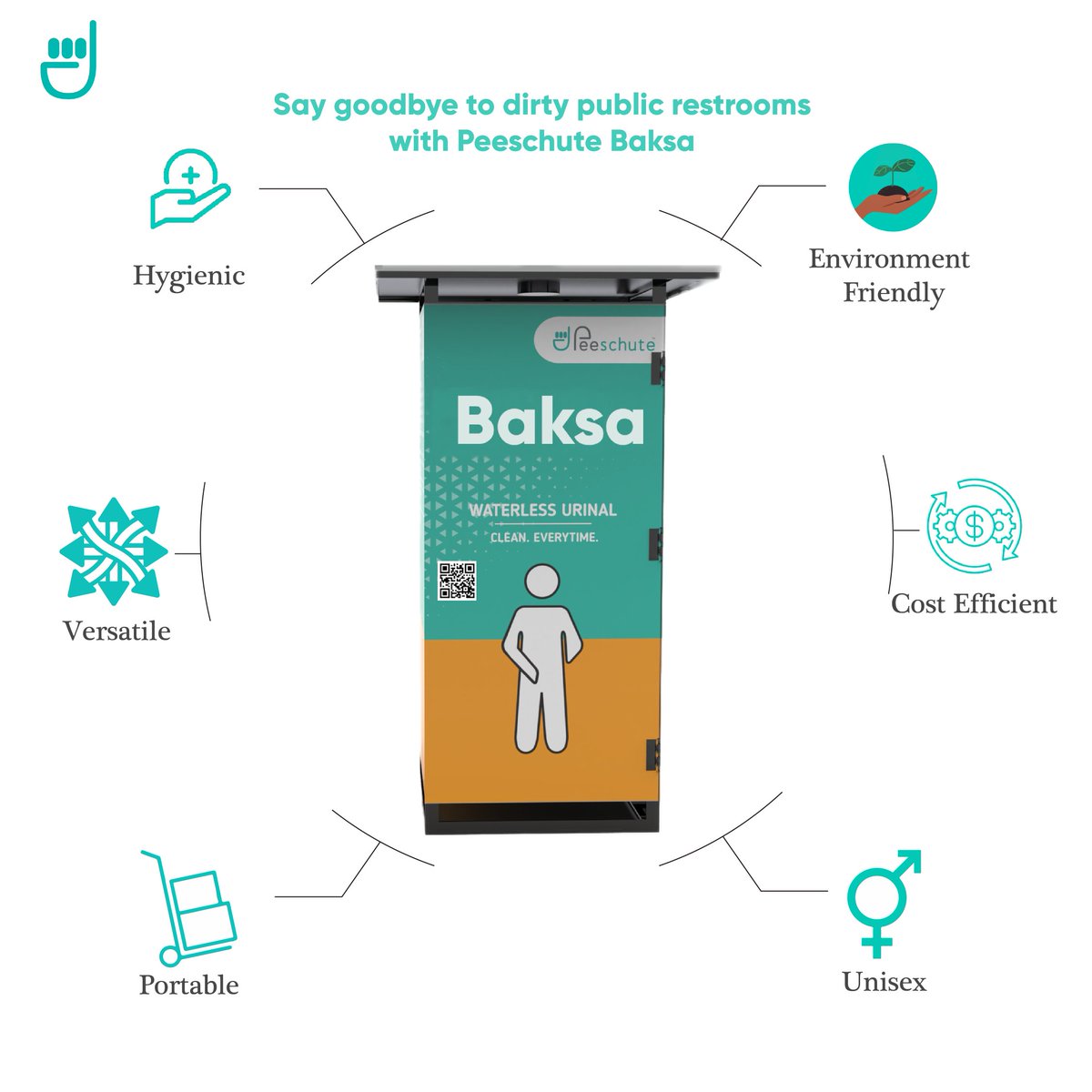 peeschute's tweet photo. Peeschute Baksa is an economical urinal made from sheets made of recycled plastic. It is designed to ensure eco-friendly urine disposal and can be used by any gender. Peeschute Baksa comes with a disposable pee funnel that keeps all interaction away https://t.co/8XHQ2O5Dp7