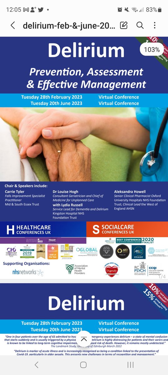 antigrav123's tweet photo. #NHSdelirium I am currently Chairing an amazing conference, hosted by Health Care Conferences UK. Such inspiring speakers. I am very proud to be part of this  😊 https://t.co/SMWg0wnHv4
