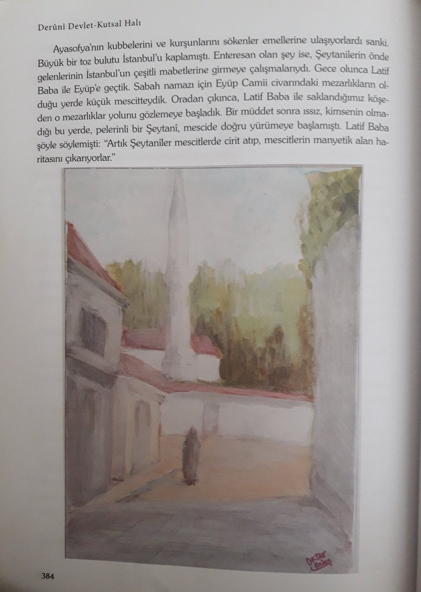SehirEfsanesi16's tweet photo. Bu bölüm beni hep ürkütüyor.Bir yandan da nedense mutlu eden ve güçlü hissettiren bir tarafı var.🤔
#oktankeleş #derunidevlet #kitap https://t.co/sEdX7yGT0L