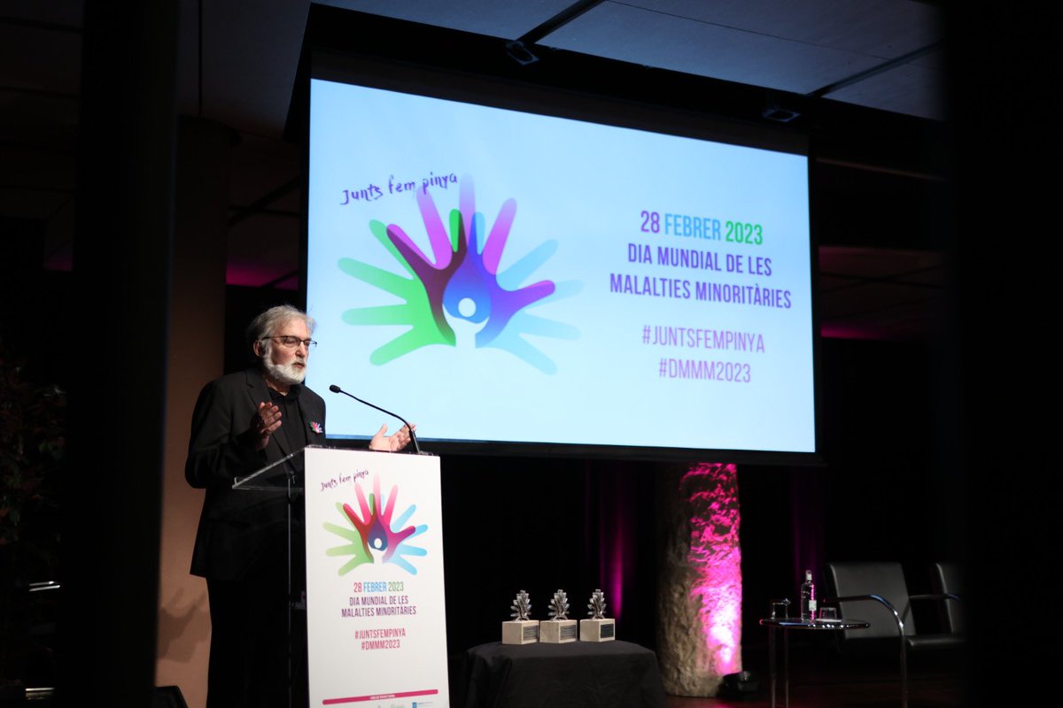 El Sr. Antoni Montserrat, actiu sènior de la Public Health for the European Commission, i membre del National Plan for #RareDiseases de #Luxemburg per aportar el punt de vista europeu a la 16a Jornada amb Motiu de les Malalties Minoritàries de Catalunya