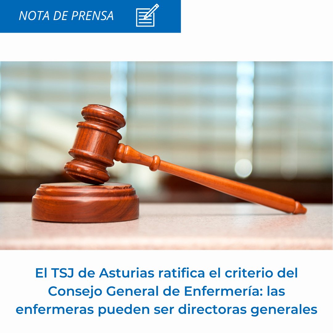 CGEnfermeria's tweet photo. 🔴 Las funciones de la dirección general de cuidados “resultan de discutible encaje único en el perfil de un graduado en Medicina, siendo perfectamente asumibles por cualquier profesional del sector sanitario con independencia de su titulación” https://t.co/x2cXMQv50p