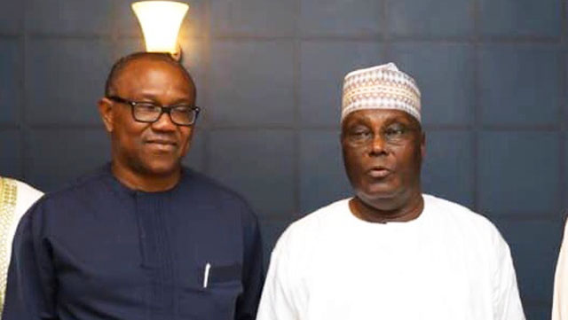 PulseNigeria247's tweet photo. BREAKING: The PDP, LP and ADC have called on INEC chairman to step down immediately and allow someone else to conduct a fresh presidential election.

"This election is not free, and far from being fair or transparent. We have lost faith in the entire process." - ADC, PDP and LP. https://t.co/xGqVdRvFI2