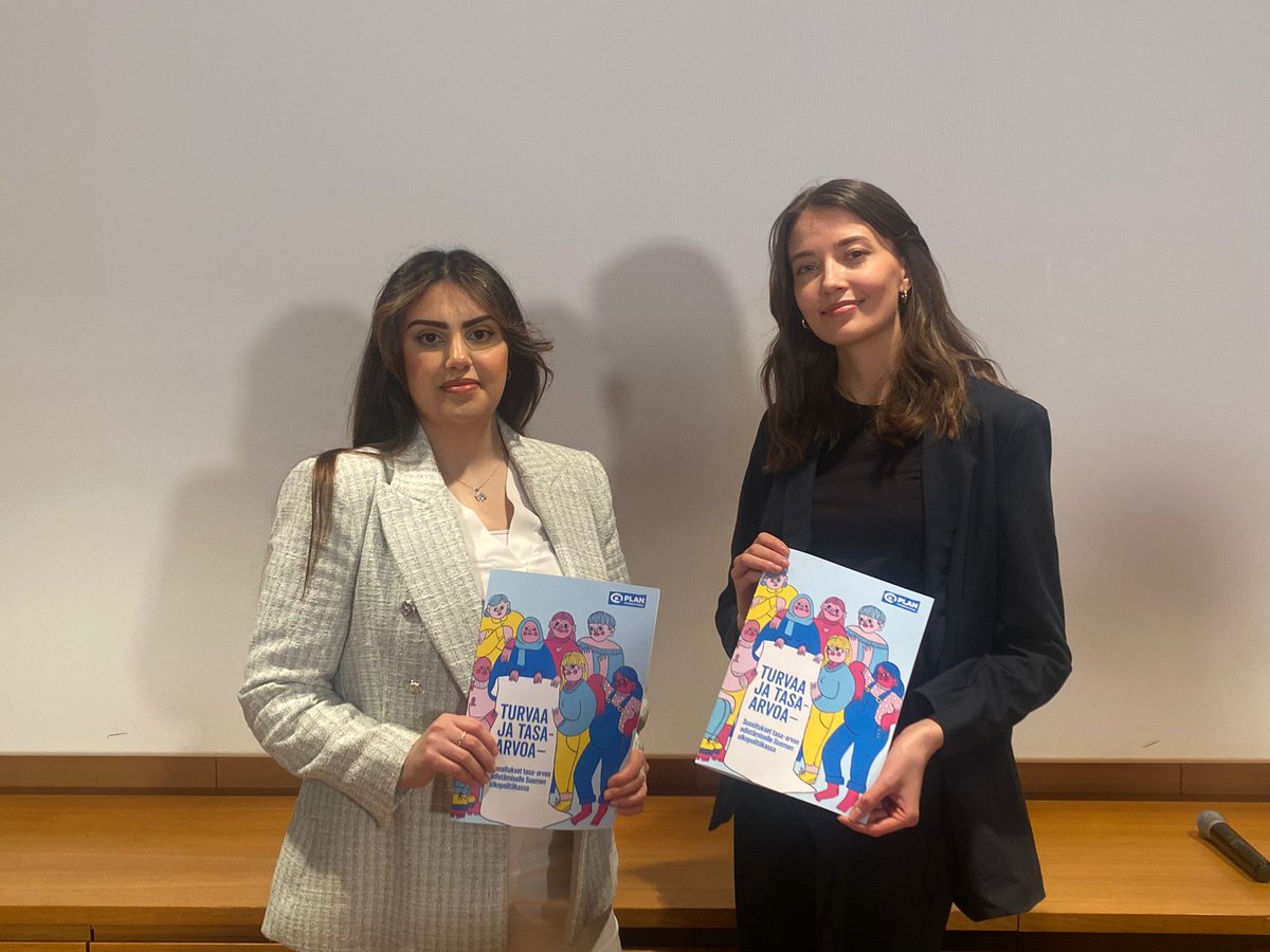 ”Ulkopolitiikka tarvitsee nuorten ääniä”, toteaa #GenerationEquality -nuortenryhmän Ansa Kilpeläinen kommenttipuheenvuorossaan. Myös Tawar Salari GE-nuorista oli mukana tänään järjestetyssä tilaisuudessa, jonka aiheena suositukset tasa-arvoa edistävälle ulkopolitiikalle. #ffp 1/X