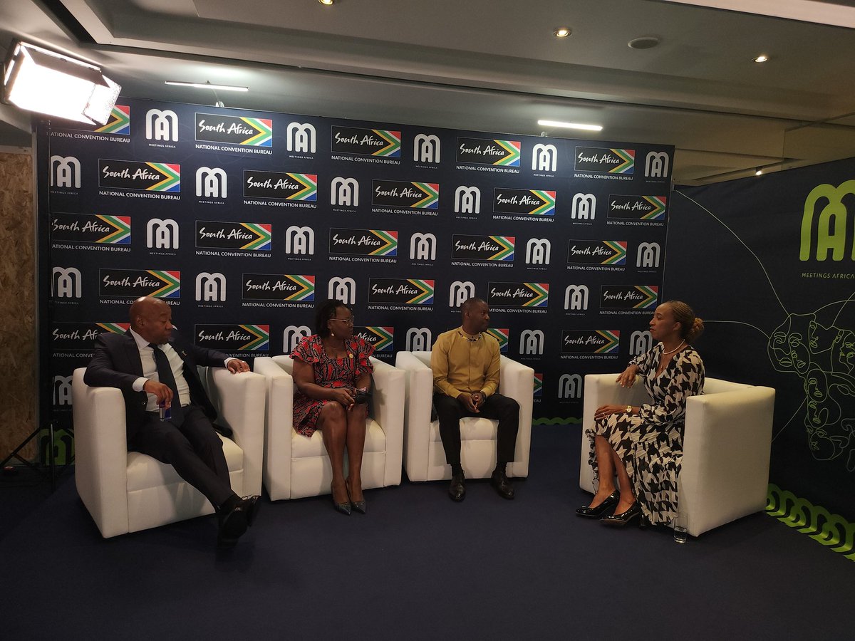 Live now on @cnbcafrica from #MeetingsAfrica2023 talking #DestinationMarketing #Rwanda #Kenya