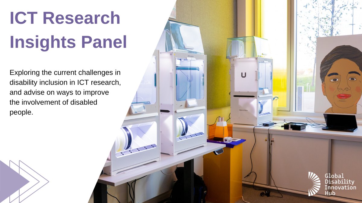 GDIHub's tweet photo. Are you an expert in ICT research and innovation? Join our Experts Bench and contribute to our mission of promoting disability inclusion!
To apply: https://t.co/rhitdiKzaR
#GDIhub #DisabilityInnovation #ICTResearch https://t.co/l01CB4U9yZ