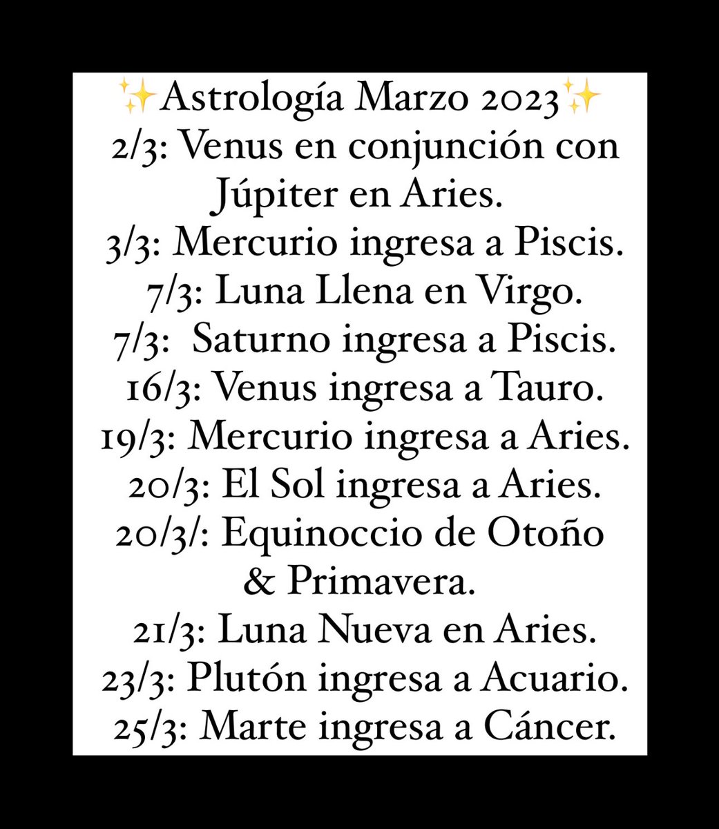 WaldoCasal's tweet photo. #Astrología Marzo 2023 
✨👇 https://t.co/jyxG1STOu1