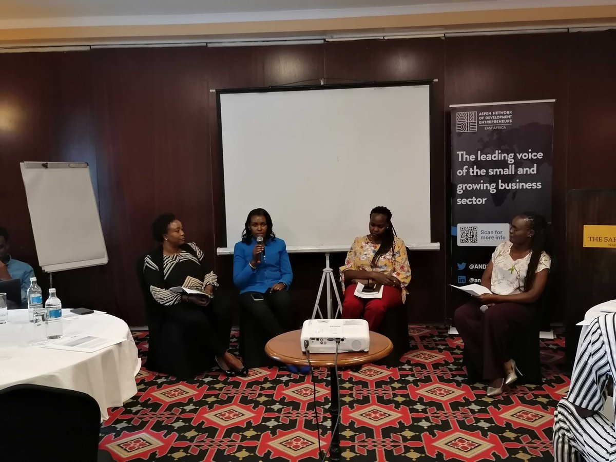 Women entrepreneurs need to appreciate money does not know #gender, they have to be investor ready and competitive. 

On-going #Policy Round Table on Creating an Enabling Environment for Women-led #Impact #SMEs in Kenya; co-hosted by @OxfamEAfrica and @AspenANDE in Nairobi, Kenya