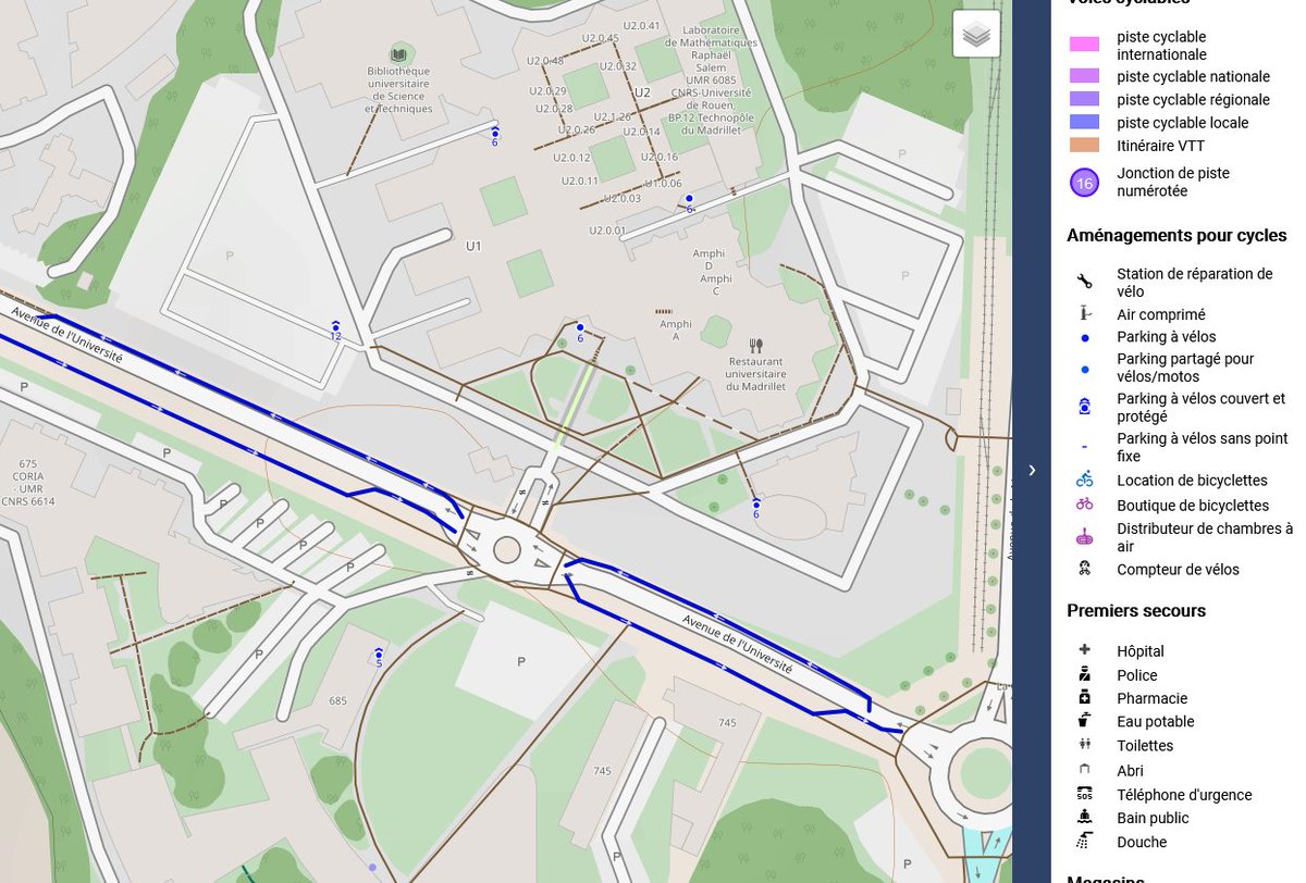 SabineRouenVelo's tweet image. #CyclOSM cyclosm.org/#map=18/49.386…
