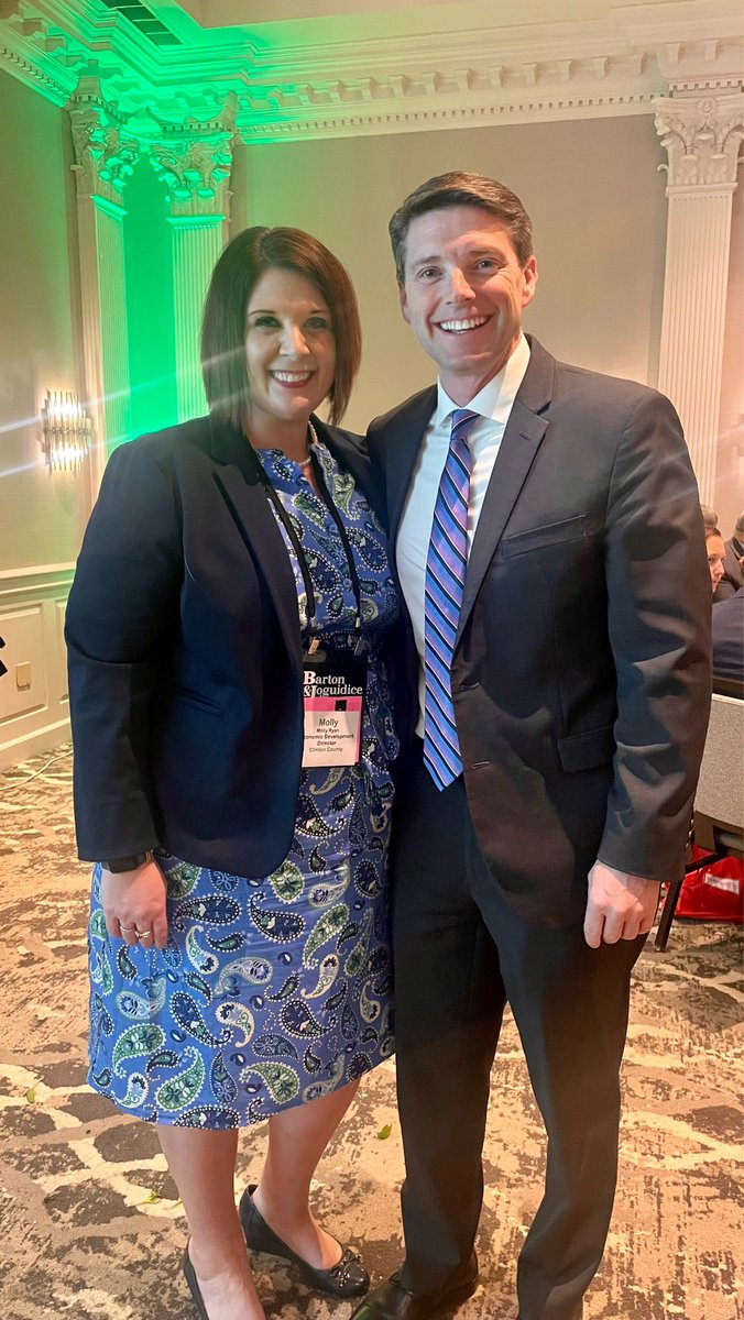 Great 1st day at the <a href="/NYSCounties/">NYSAC</a> conference with Clinton County well represented esp w/our County Administrator Michael Zurlo at the helm! Looking forward to another day of education &amp; resources to help make counties across the state stronger! #economicdevelopment #clintoncounty