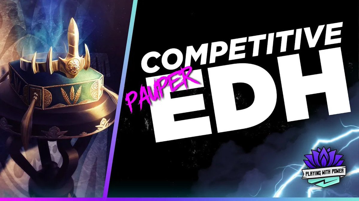PWPMtG's tweet photo. PAUPER #CEDH!

All common decks, with an uncommon card in the CZ! We've got Chev (@hexdrinkers), Clay (@thetryhards6), Ryan (@papa_pauper), and Dallas, who oversees much of the PcEDH metagame analysis &amp; more!

Check it out now!
https://t.co/Kbv3t43IXG https://t.co/rA7I50bZyP
